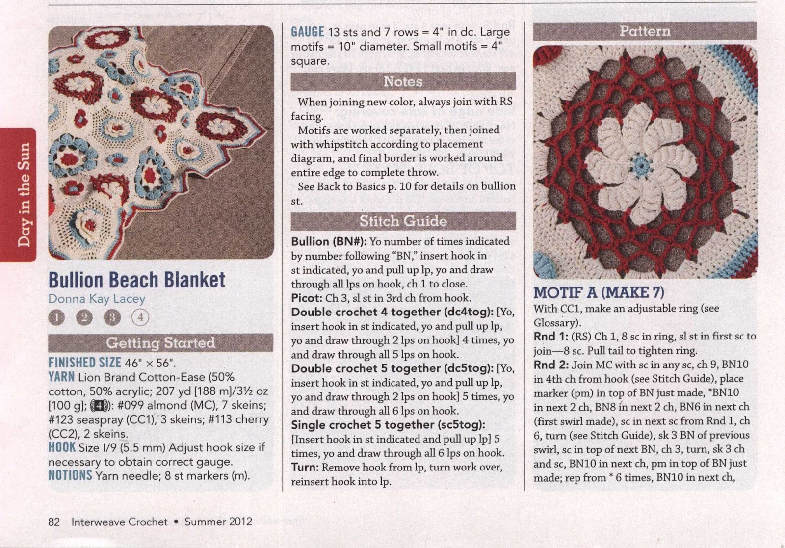 Free English crochet patterns to download forcrochet bedspread 2074