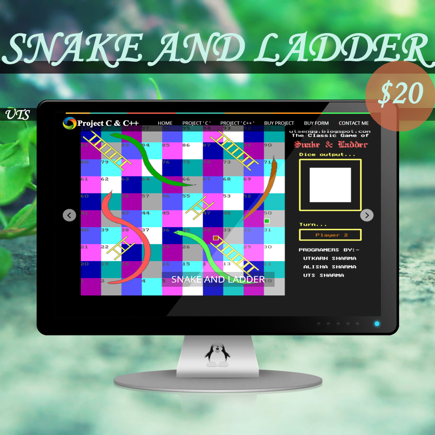 Snake Game CG In C Full Project Buy Form Project C And C++ Project