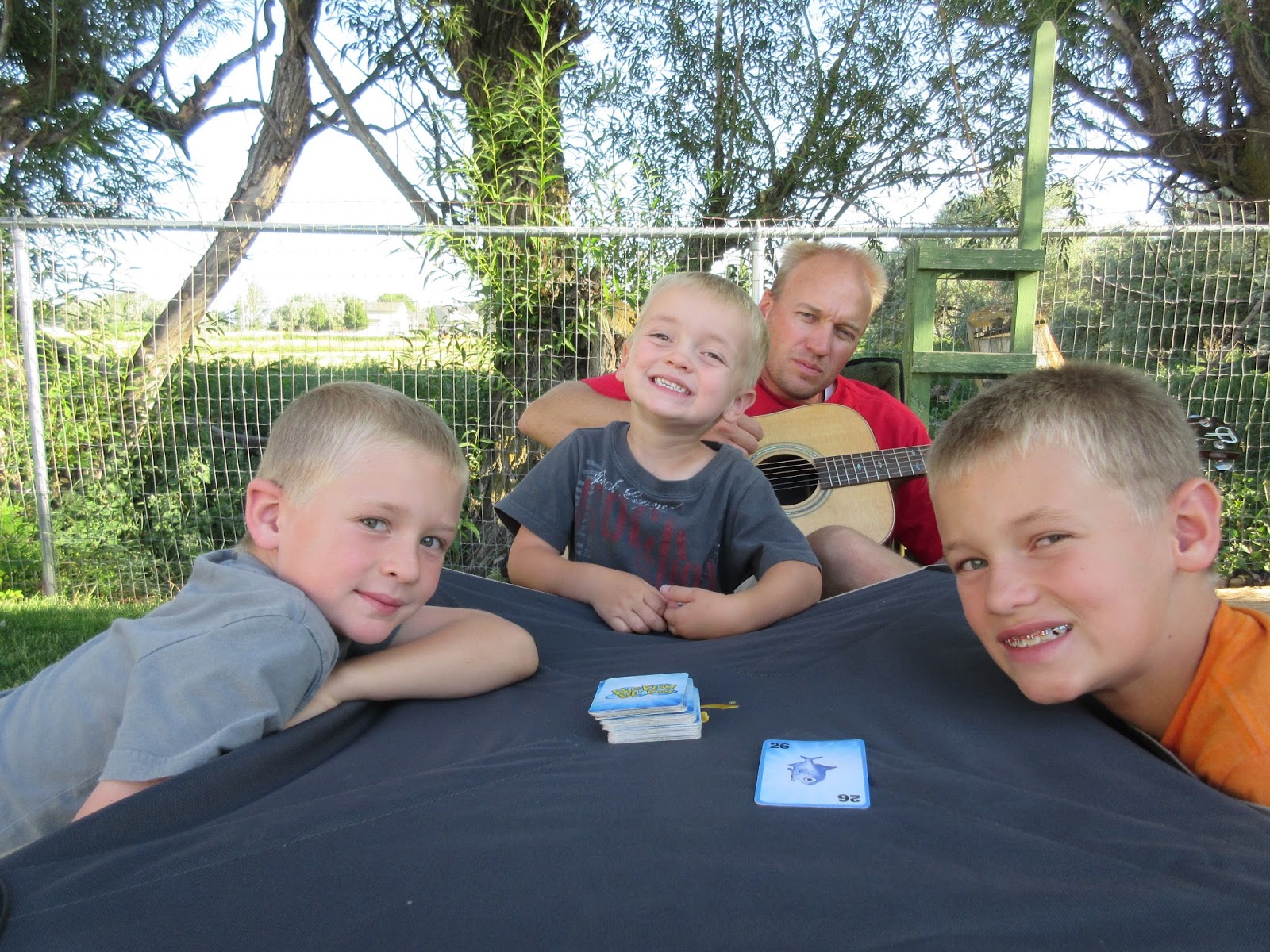 Ockey Family Adventures Camping in the Backyard