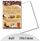 Panfleto 4x0 - Frente Colorida e Verso Branco Panfleto 4x0 - Frente Colorida e Verso Branco