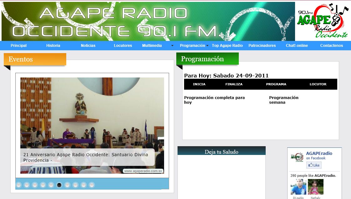 Católico = Universal Radios católicas de El Salvador