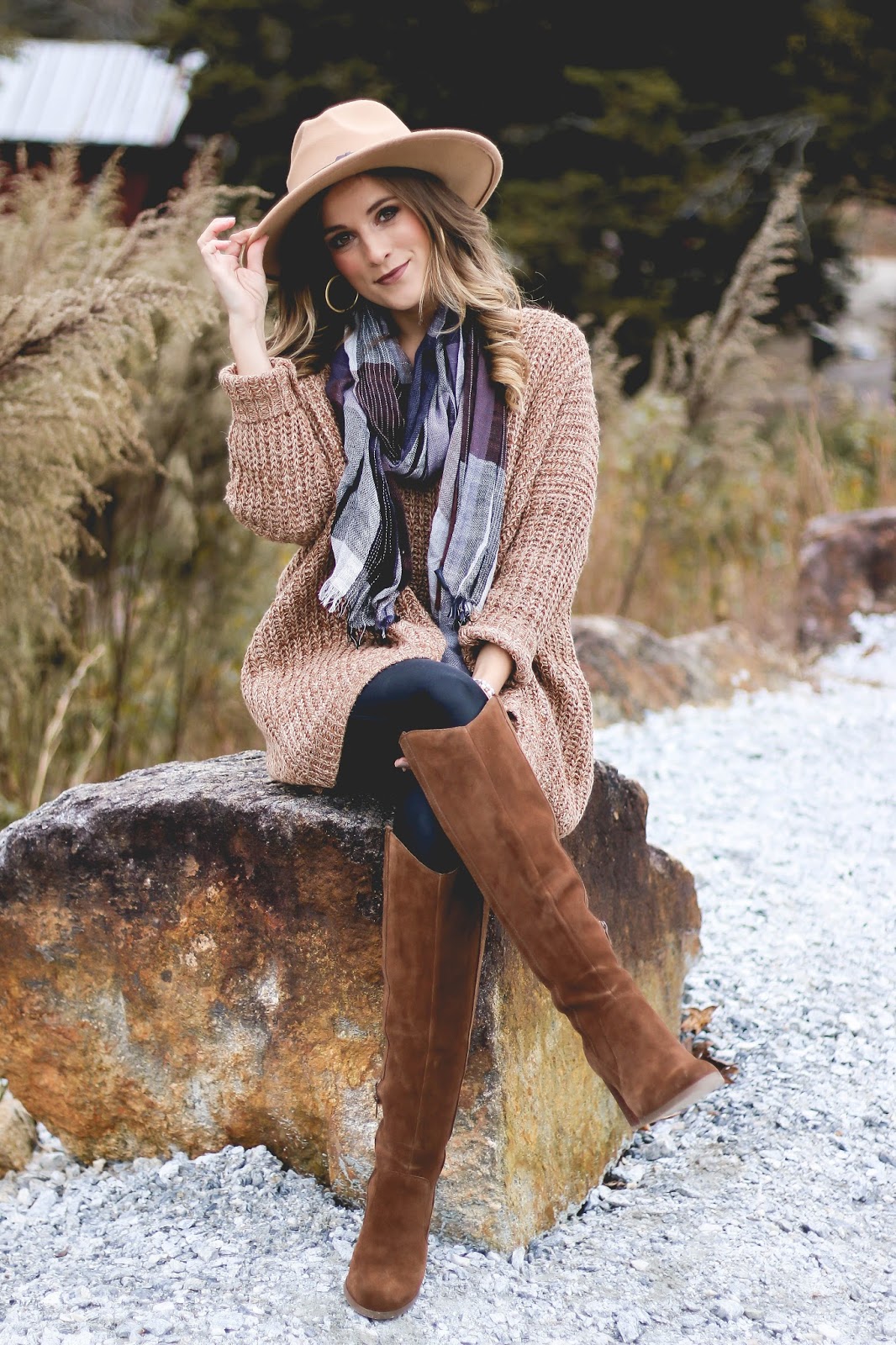 Fall Over The Knee Boots... The Dainty Darling
