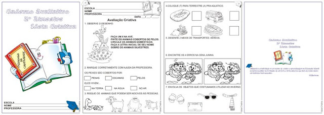 Caderno Avaliativo Volume 2 - 2º Bimestre Ideia Criativa