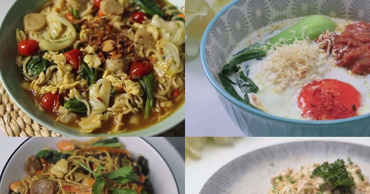 6 Resep Indomie Enak dan Gak Membosankan