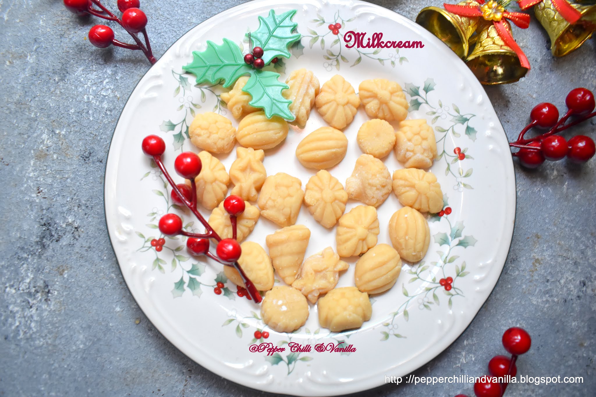 Milk Cream. Christmas SweetMilkcream Recipe quicker version