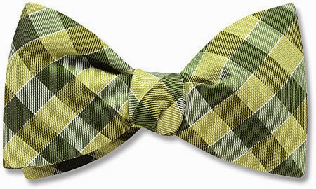 Draughts bow tie from Beau Ties Ltd.