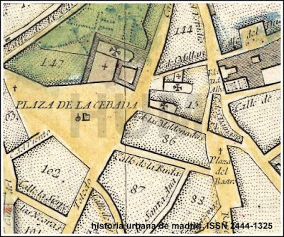 Historia Urbana de Madrid Fototeca. Calle y tahona de las Maldonadas