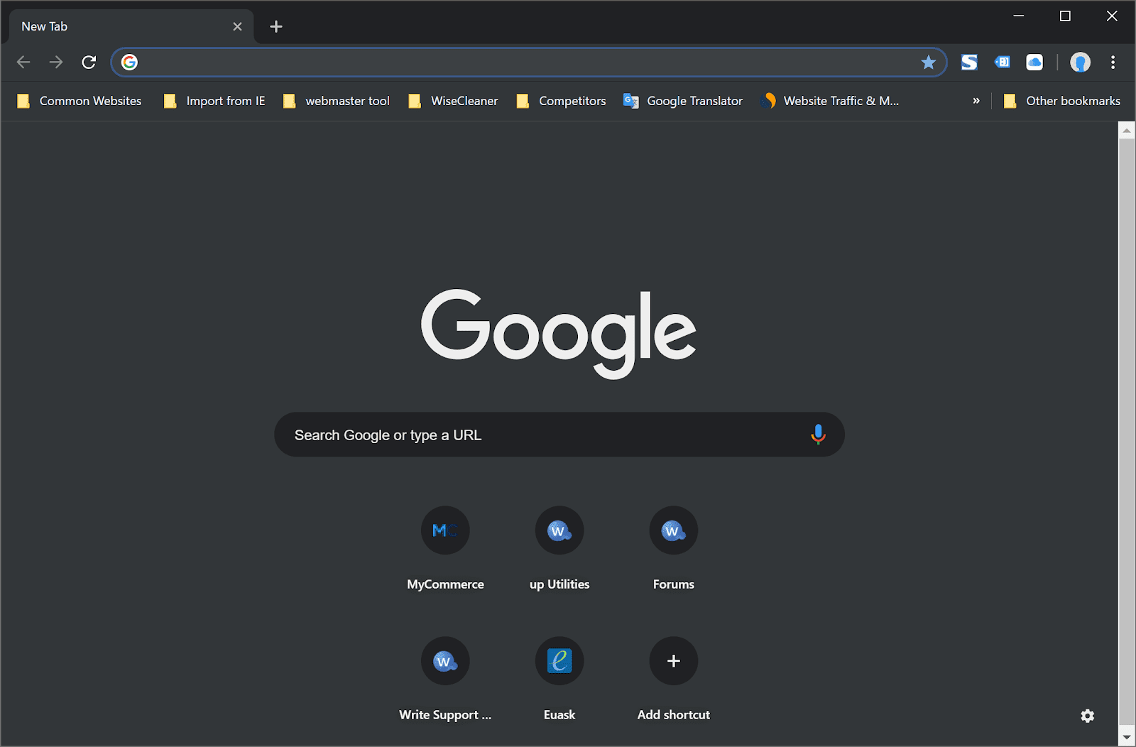 how to activate dark mode google chrome