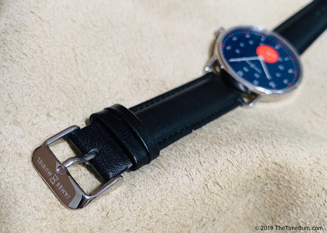 James & Muriel TimeKeeper Horizon Blue strap