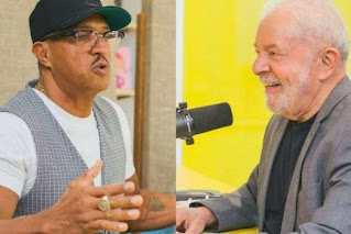 O podcast mais ouvido do Brasil em 2021 é a entrevista de Lula com Mano Brown