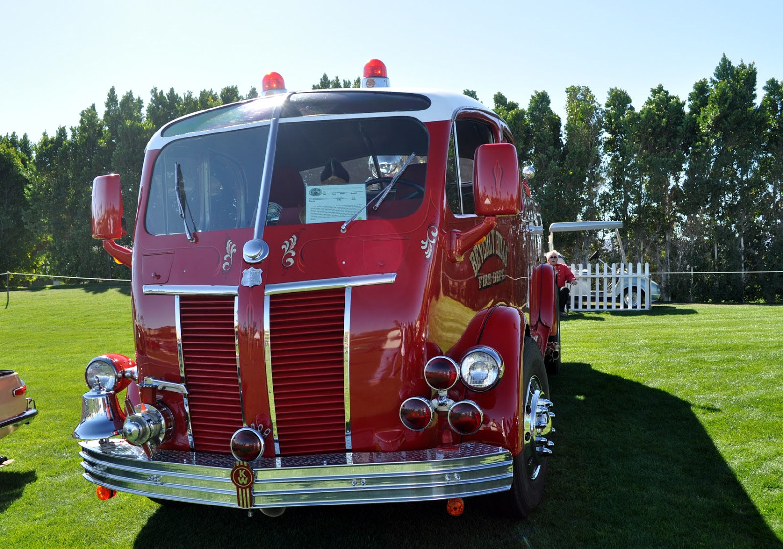 Just A Car Guy 1940 Beverly Hills Fire Department engine