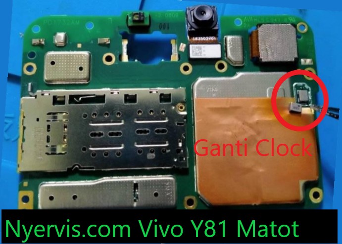 Silakan ganti yang ditandai dengan Crystal Clock Vivo Y81 Vivo Y81 Mati Total