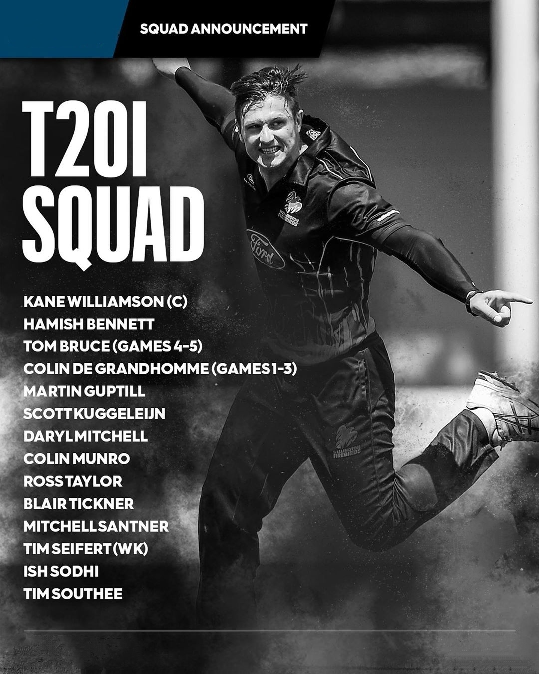 IND vs NZ: New Zealand team announced for T20 against India, this bowler returned ...1080 x 1350