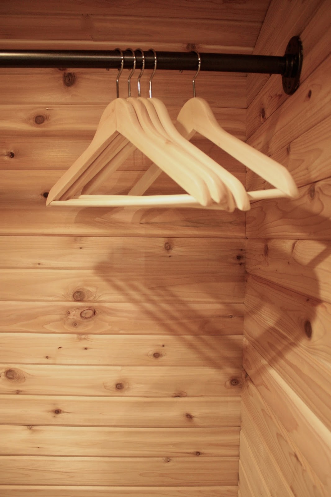 My Sweet Savannah industrial pipe closet system