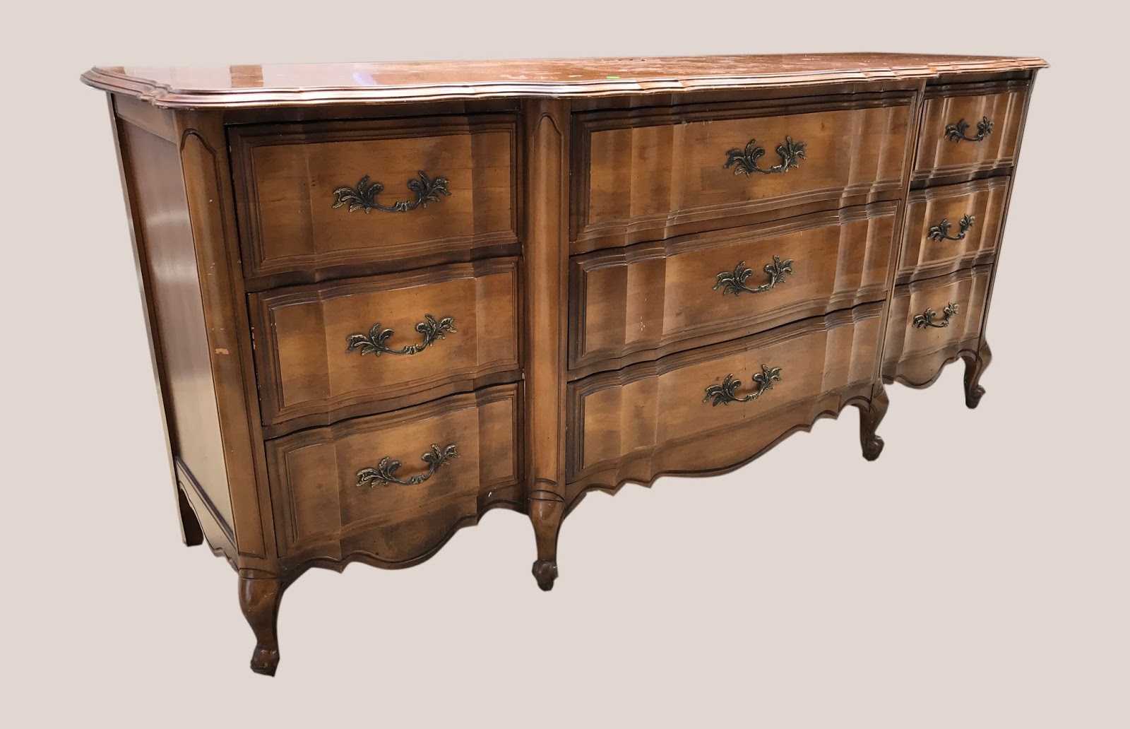 mid century french provincial replica bedroom furniture