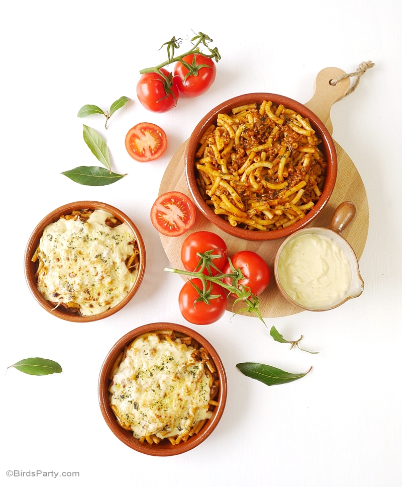 Dinner Party Recipe Ragu alla Bolognese Pasta Bowls Party Ideas