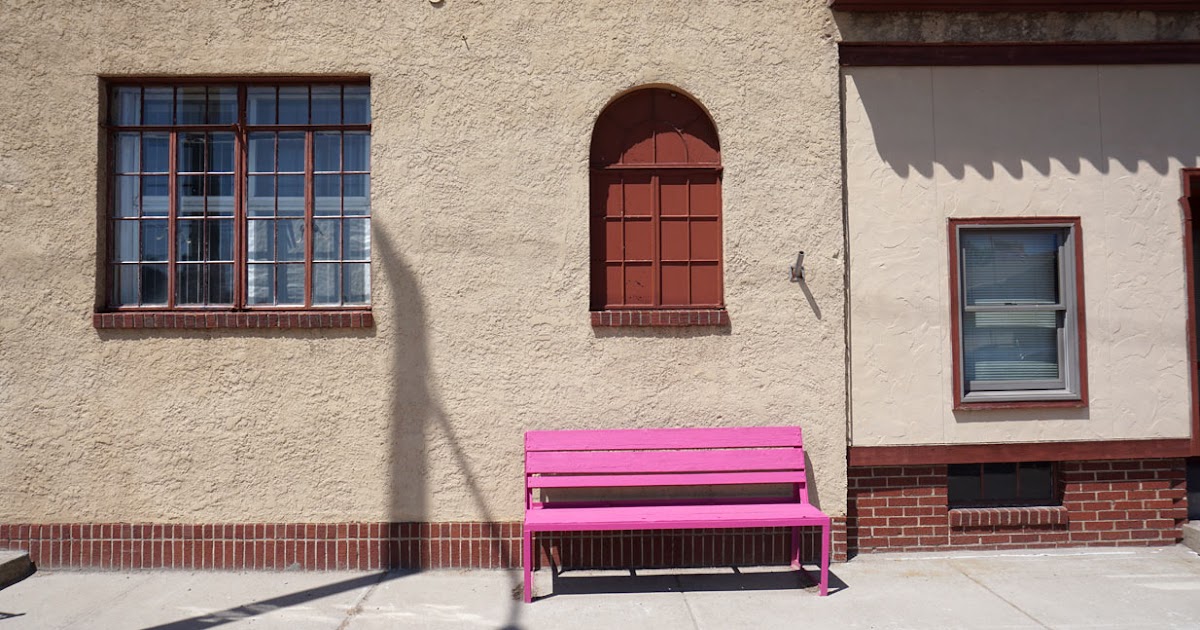 Taken For Granted Pink Bench