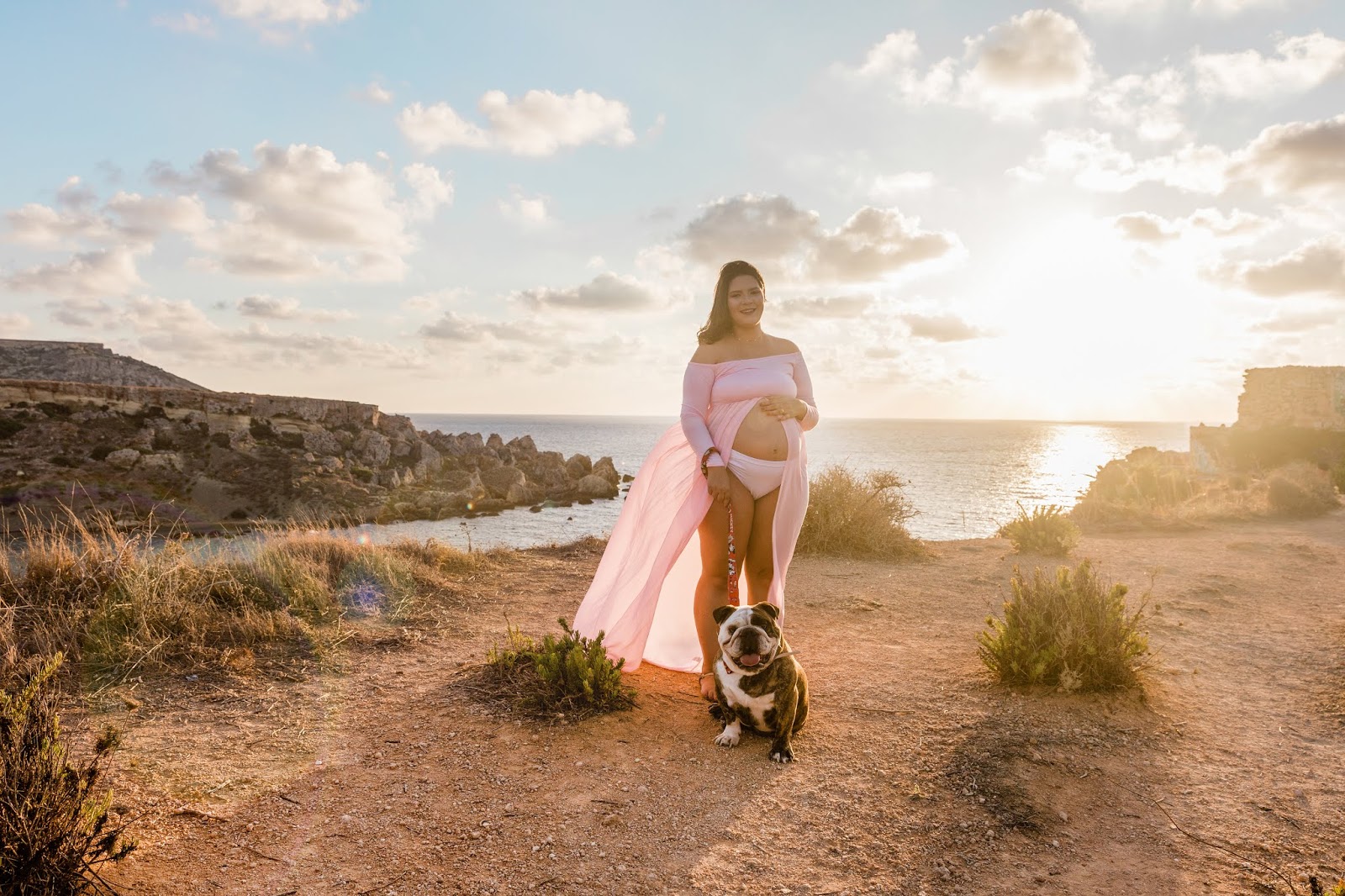 Maternity Photoshoot in Malta Waiting for Baby Fernanda Dani Cassar