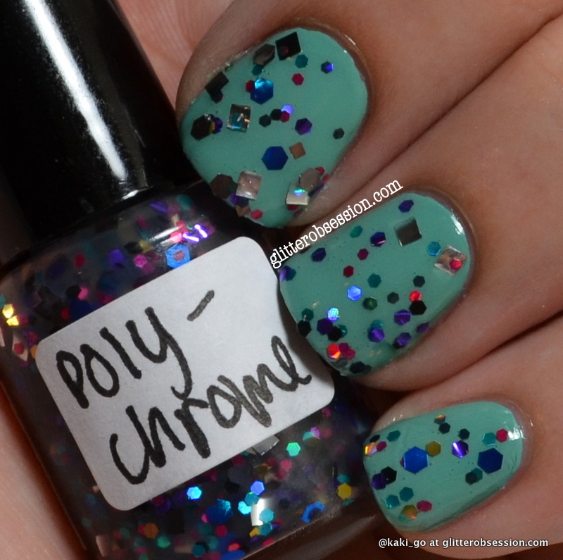glitter obsession A Rhyming Dictionary Polishes Swatches & Review