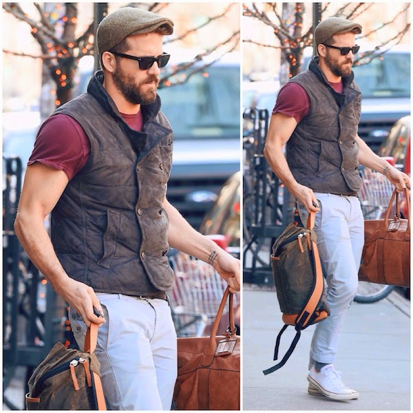 What's he wearing?: Ryan Reynolds in Brunello Cucinelli - New York ...