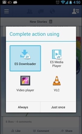 How to Download Video from Facebook Android Using ES File Explorer