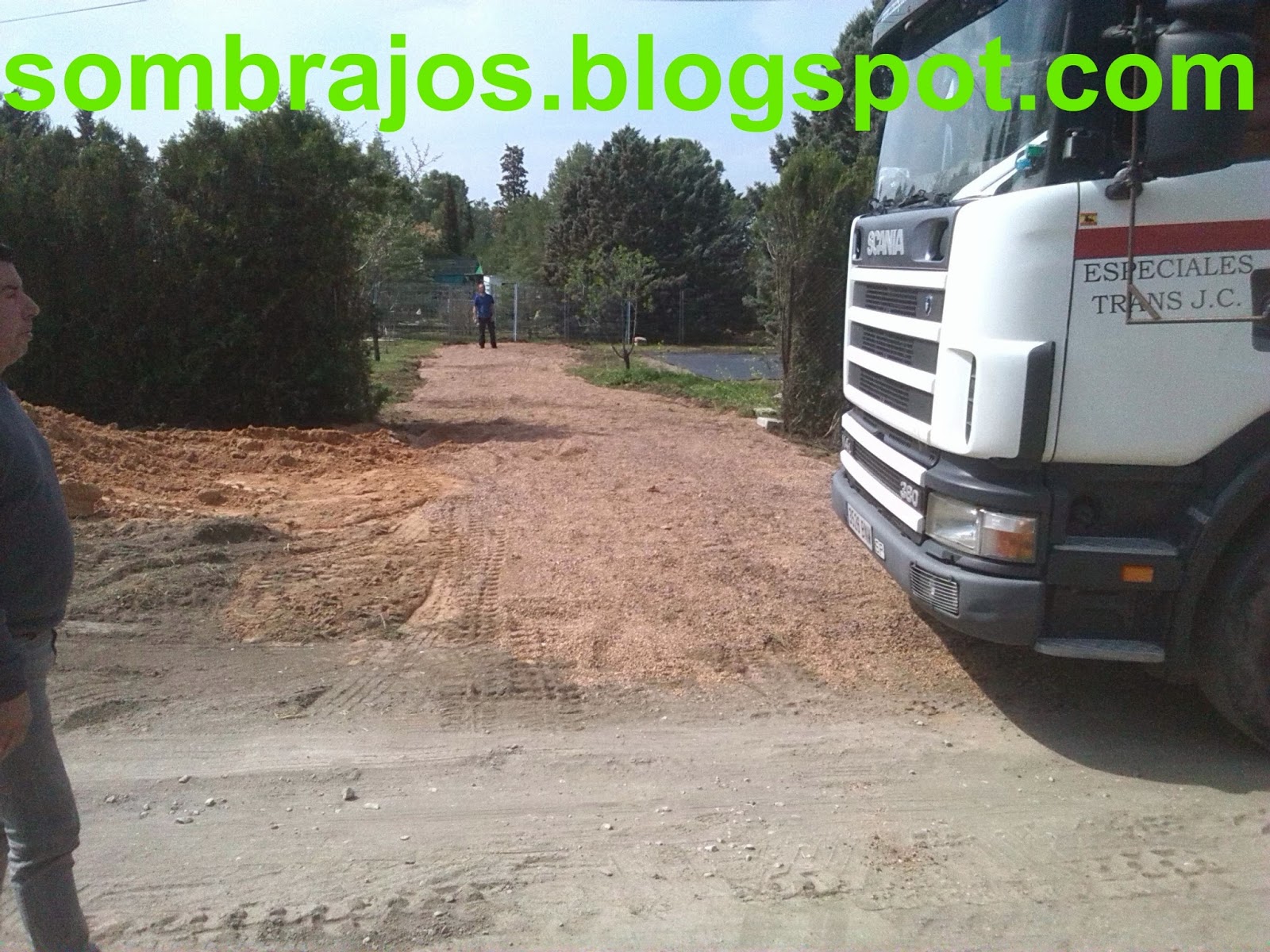 Adaptación del parcela para mobile home. (Ciudad Real) | sombrajos