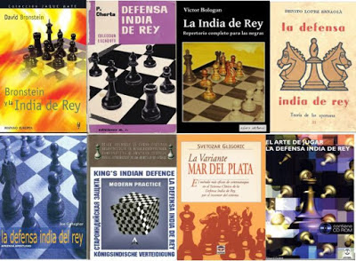 Mis Aportes en español libros organizados "Hilo inmortal" Coleccion-defensa-india-de-rey