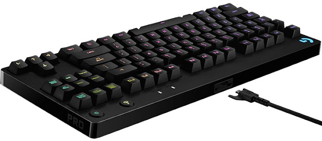 New @LogitechG Pro Mechanical Gaming #Keyboard Designed With Top eSports Players