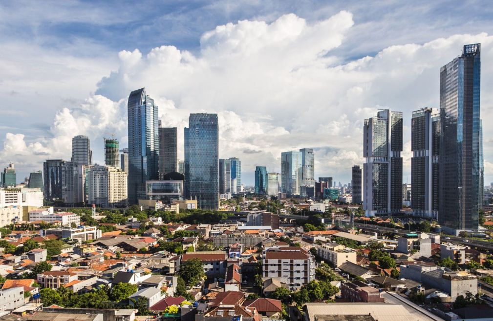 Suatu kawasan yang perkembangannya sangat pesat, sehingga bisa