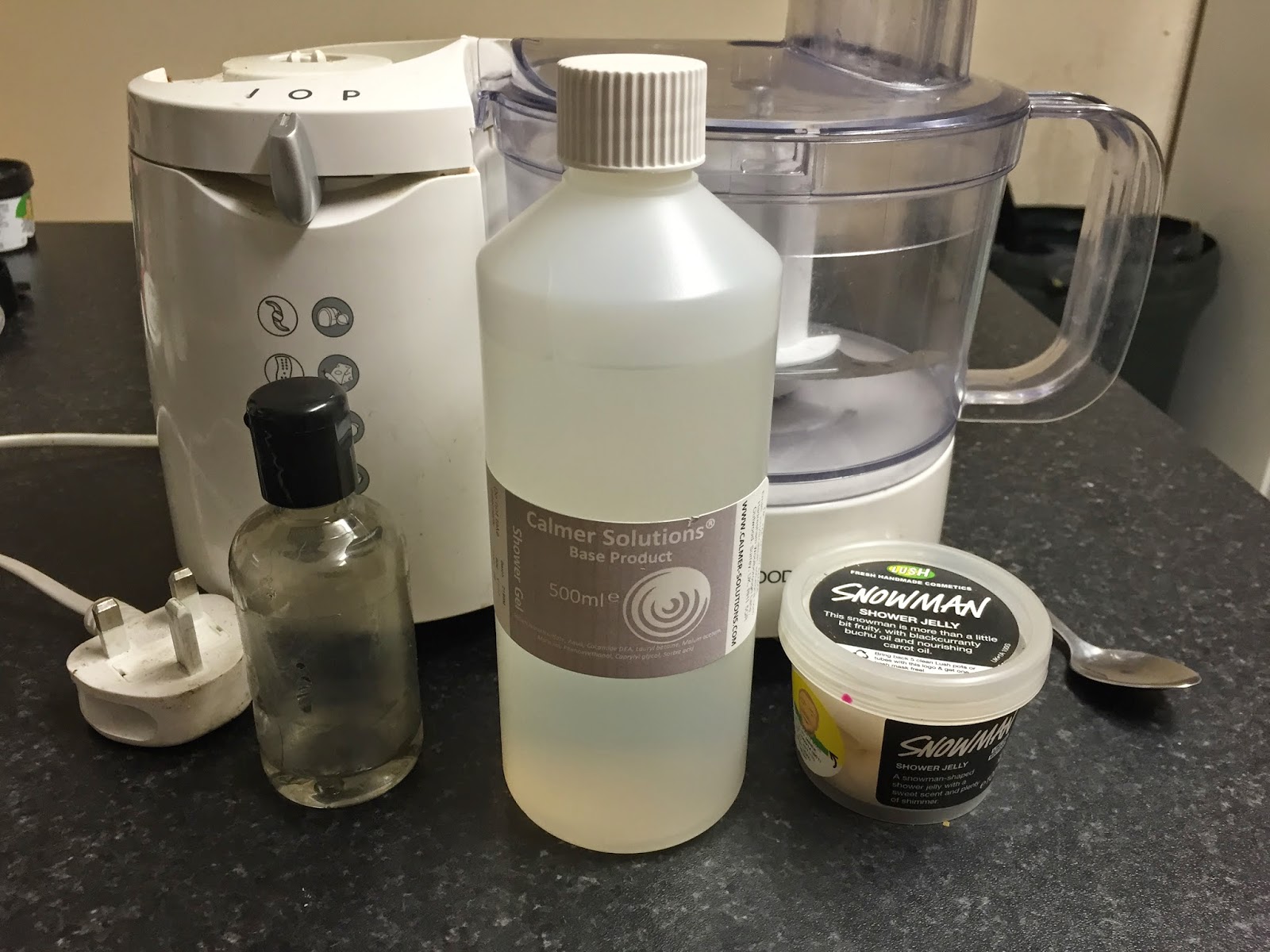 All Things Lush UK Lush DIY Shower Jelly to Shower Gel First Attempt