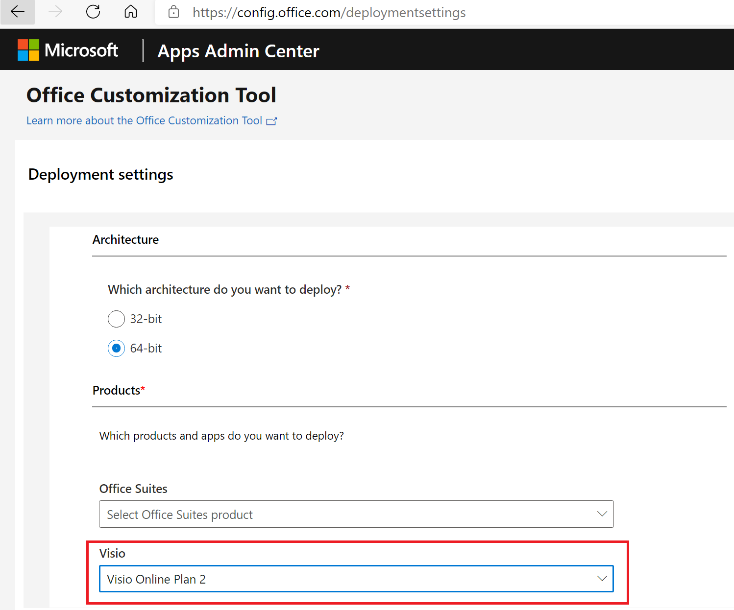Intune: How to generate a custom xml using online office config tool for  deploying Microsoft 365 apps.