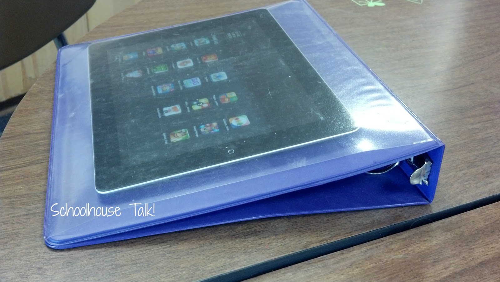 Schoolhouse Talk!: Quick Tip: Protect Your iPad Screen from Messy Hands!