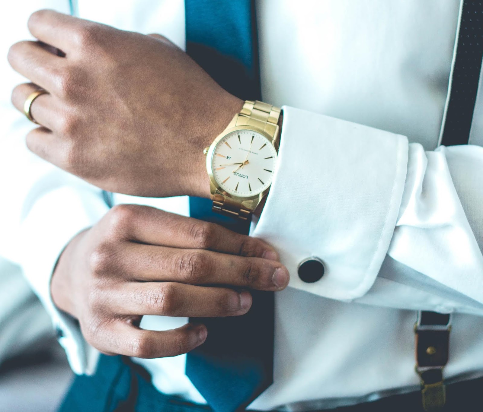 Stylish Wrist Watch MEN DP for Profile Picture