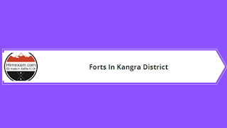 Forts In Kangra District Forts In Kangra District