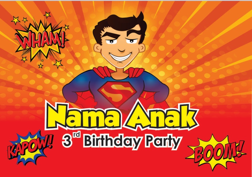 Contoh Banner Ulang Tahun Anak Perempuan Animasi - IMAGESEE