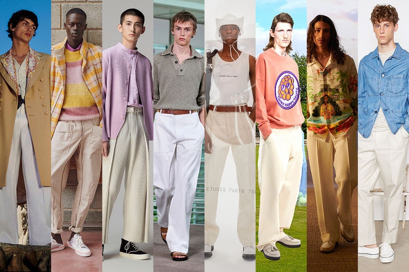 White pants are the new cowboy. White pants are the new cowboy.