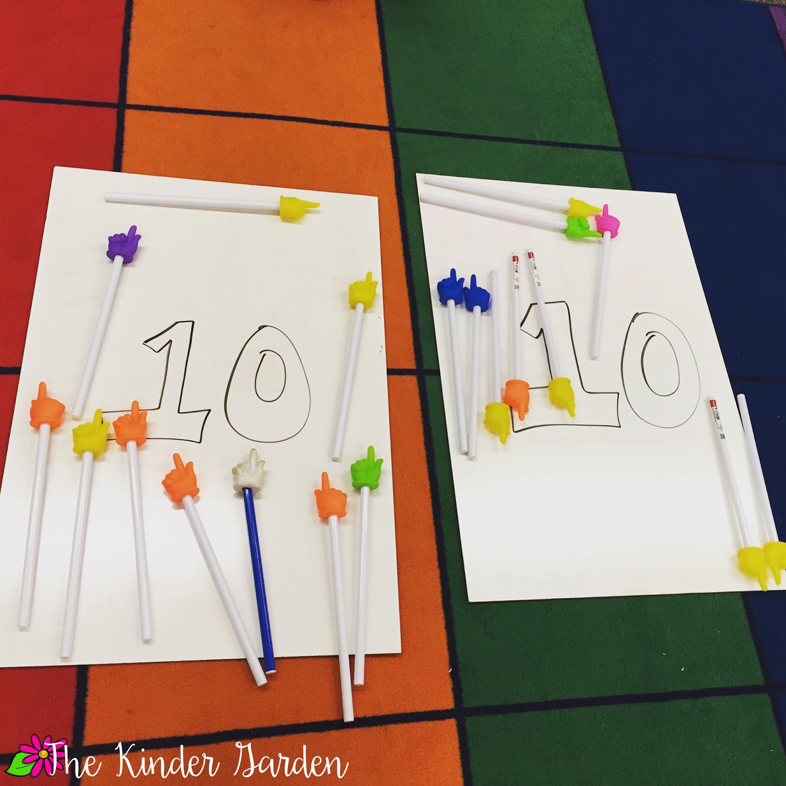 The Kinder Garden: Hands-on Place Value Activities!