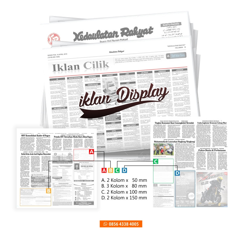 Beriklan Koran Kedaulatan Rakyat Jogja - biro iklan koran