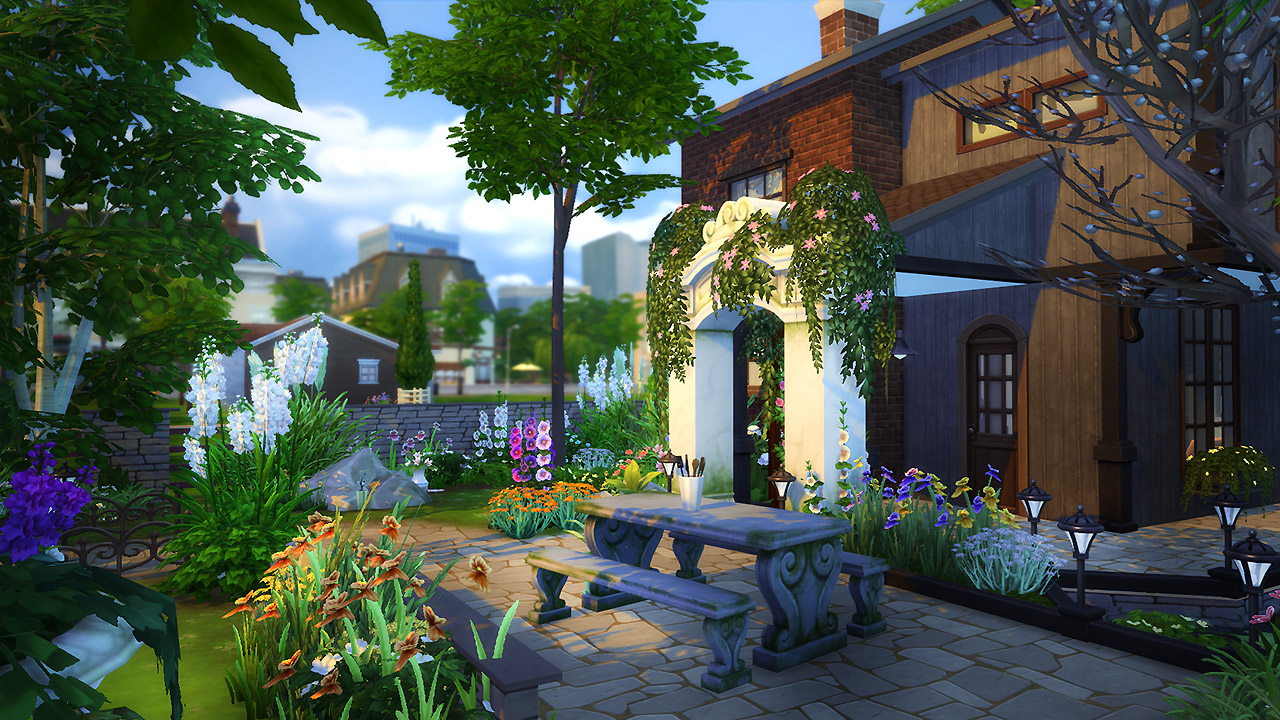 บ้านสวย The Sims 4 ของเสริม The Sims 4