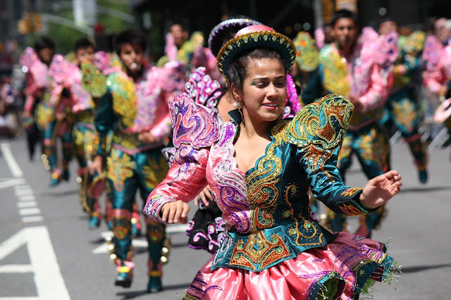 Desfile de la danza de Nueva York - Caporales San Simon