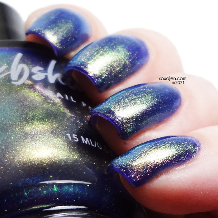 xoxoJen's swatch of KBShimmer Lust at Sea