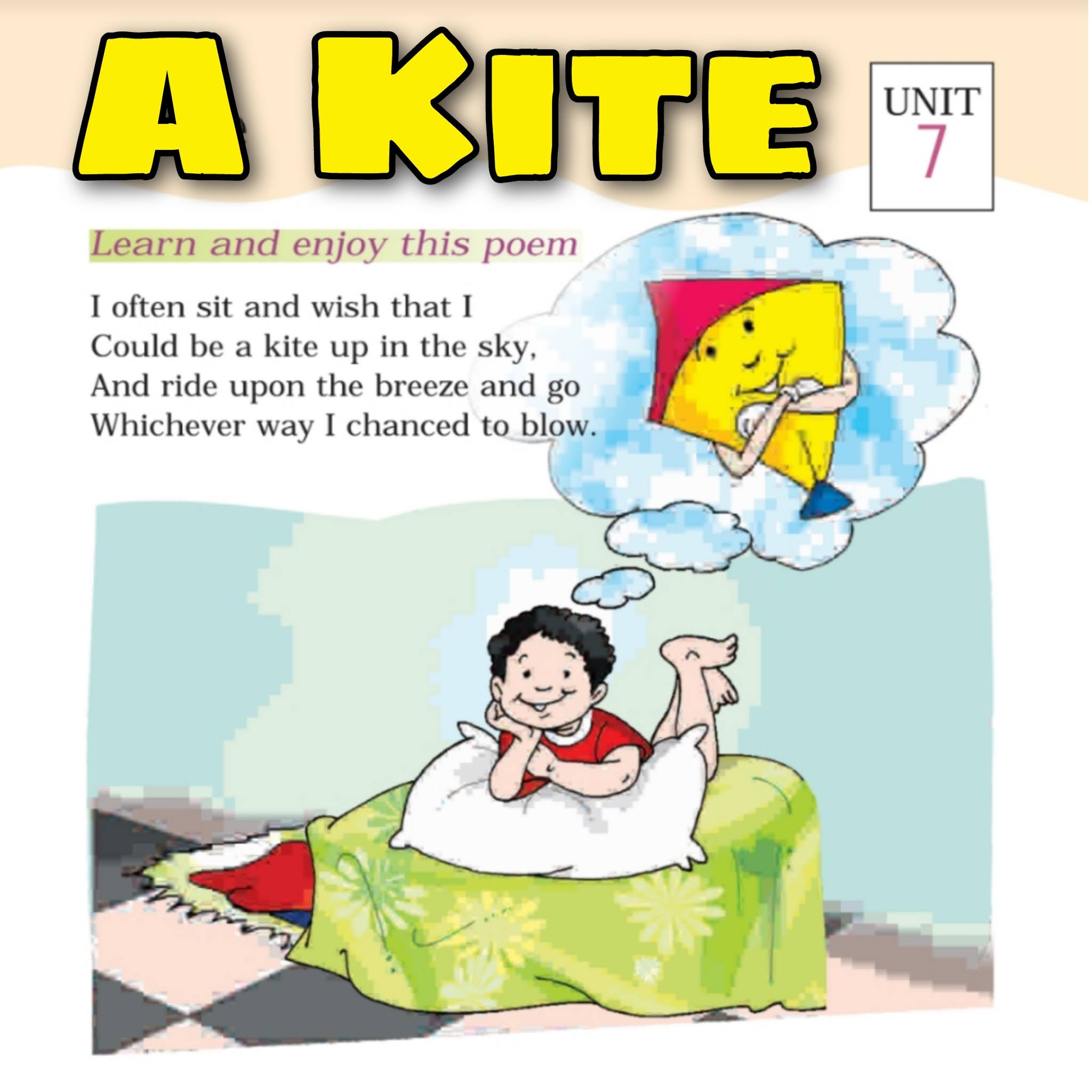 A Kite Class 1 English Chapter 13
