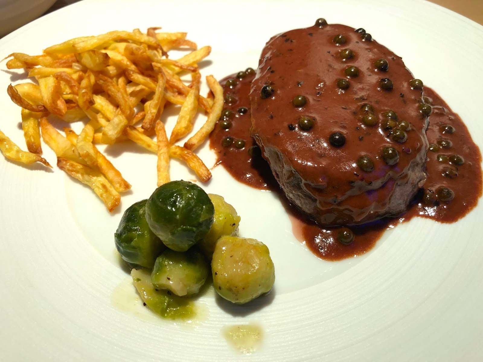 Bonjour Alsace: Klassiker: Steak au poivre vert