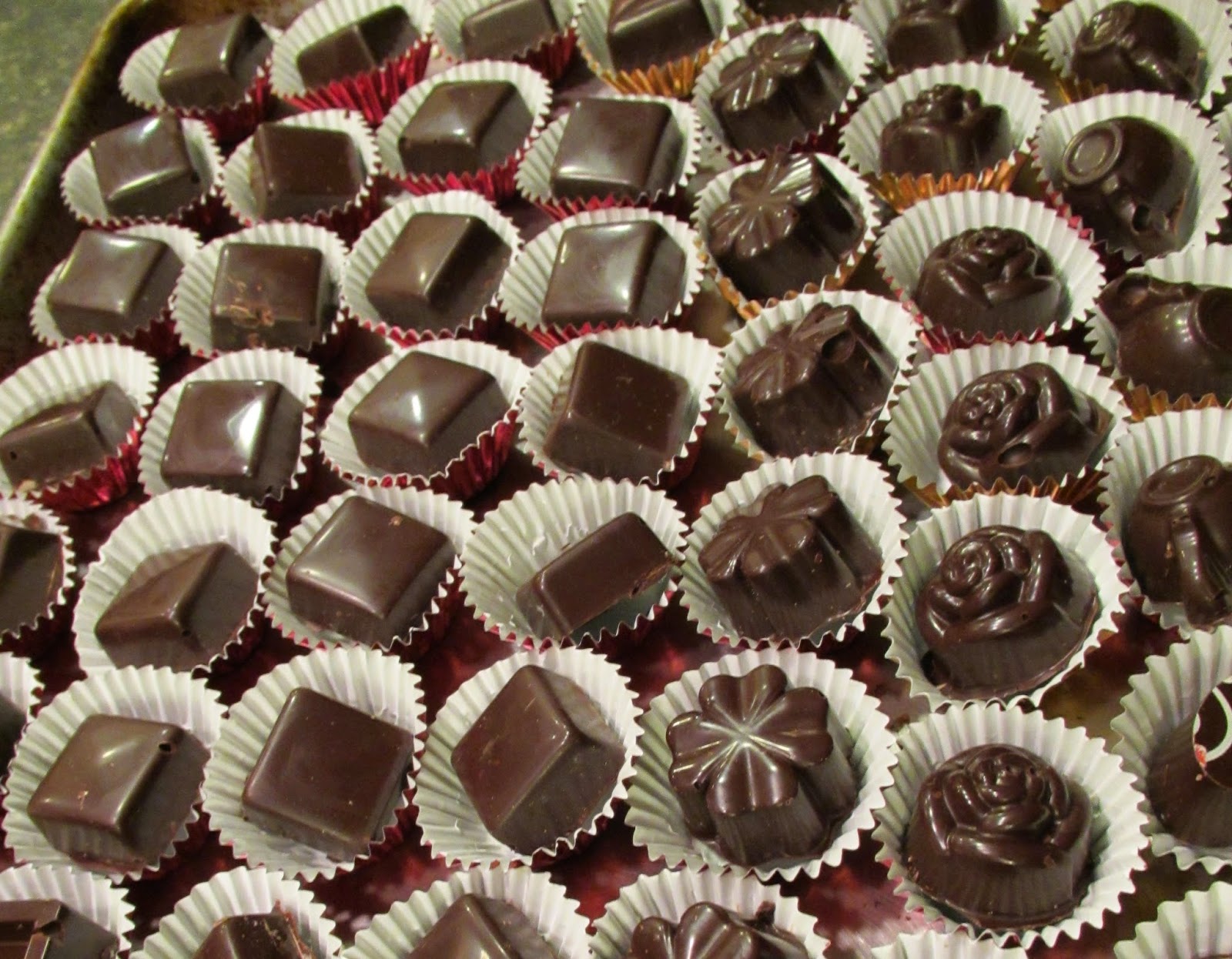 Successfully Gluten Free! Mint Dark Chocolate Ganache