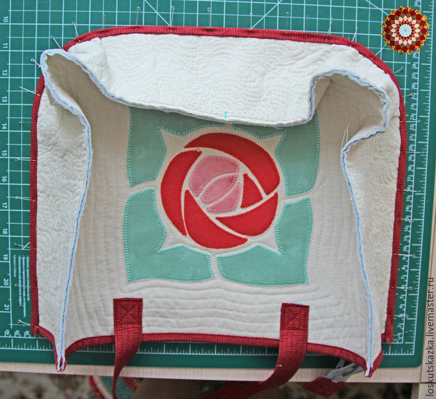 How to sew a Summer Bag with an application