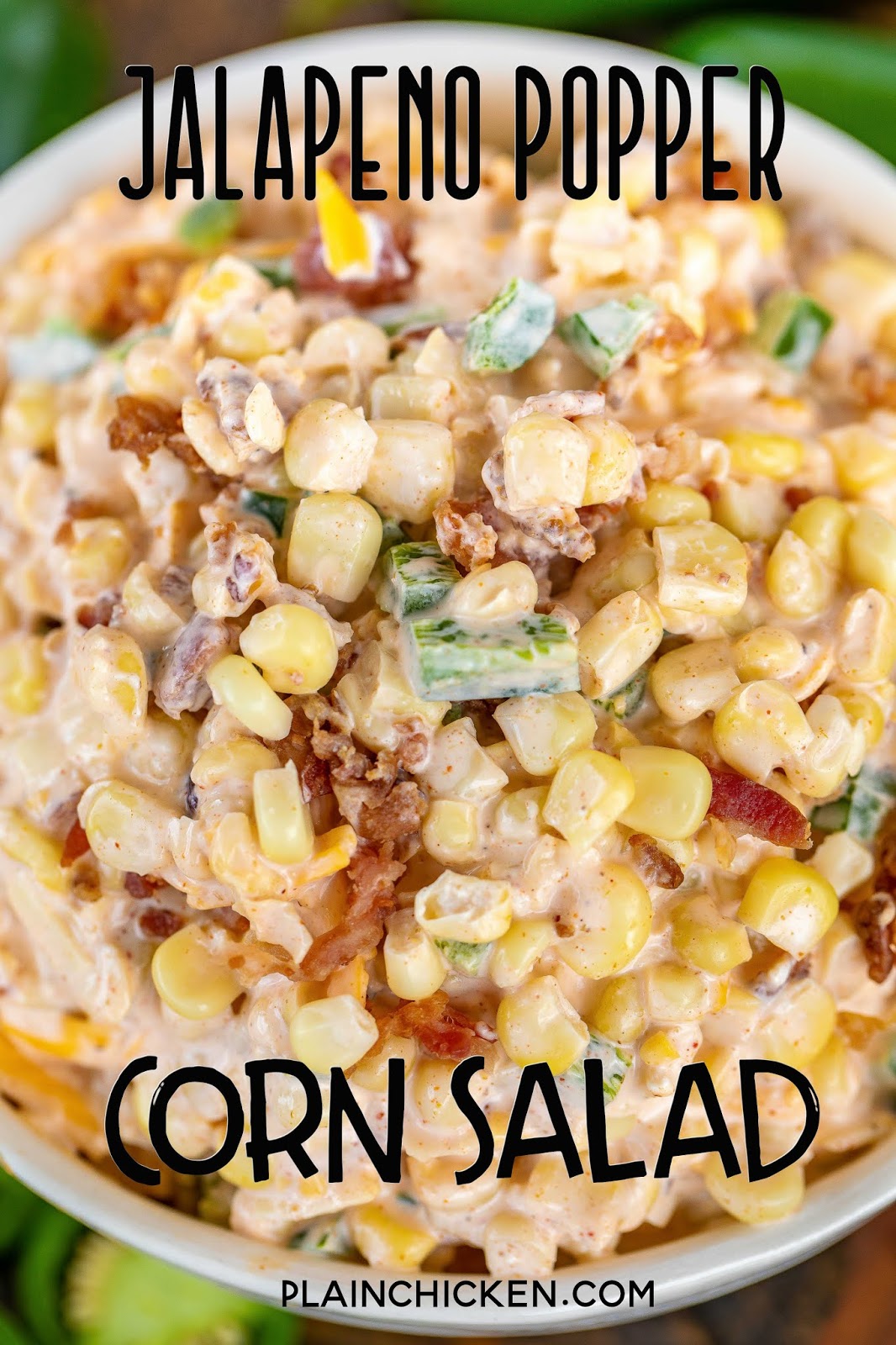 Jalapeno Popper Corn Salad Plain Chicken®