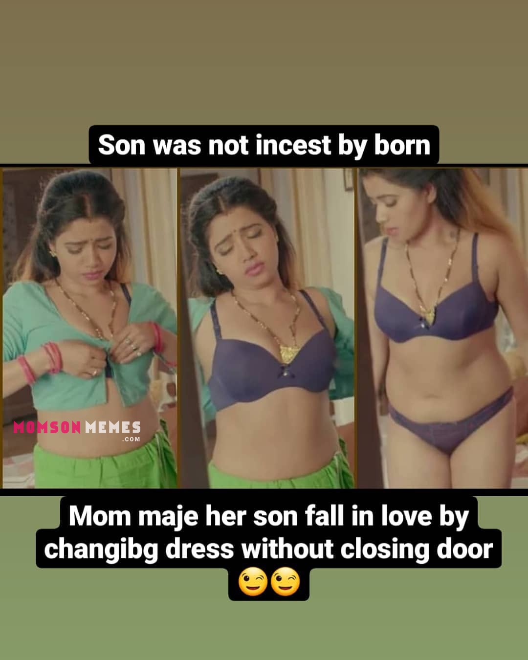 Incest mom son captions memes