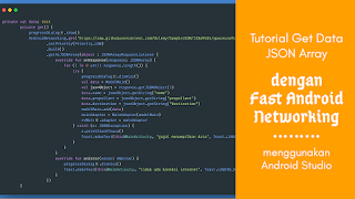 Tutorial GET Data JSON Array dengan Fast Android Networking