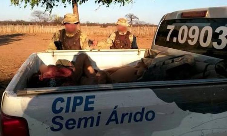 Cinco assaltantes de banco morrem em confronto com a PM no Oeste da Bahia