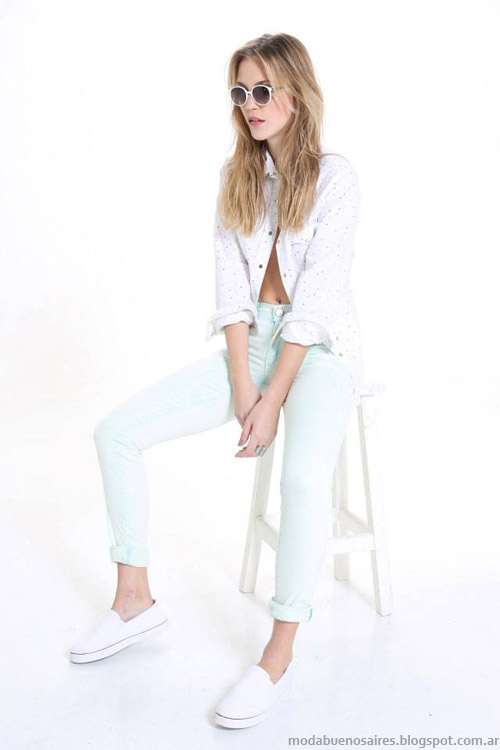 Riffle Jeans primavera verano 2014 moda mujer.